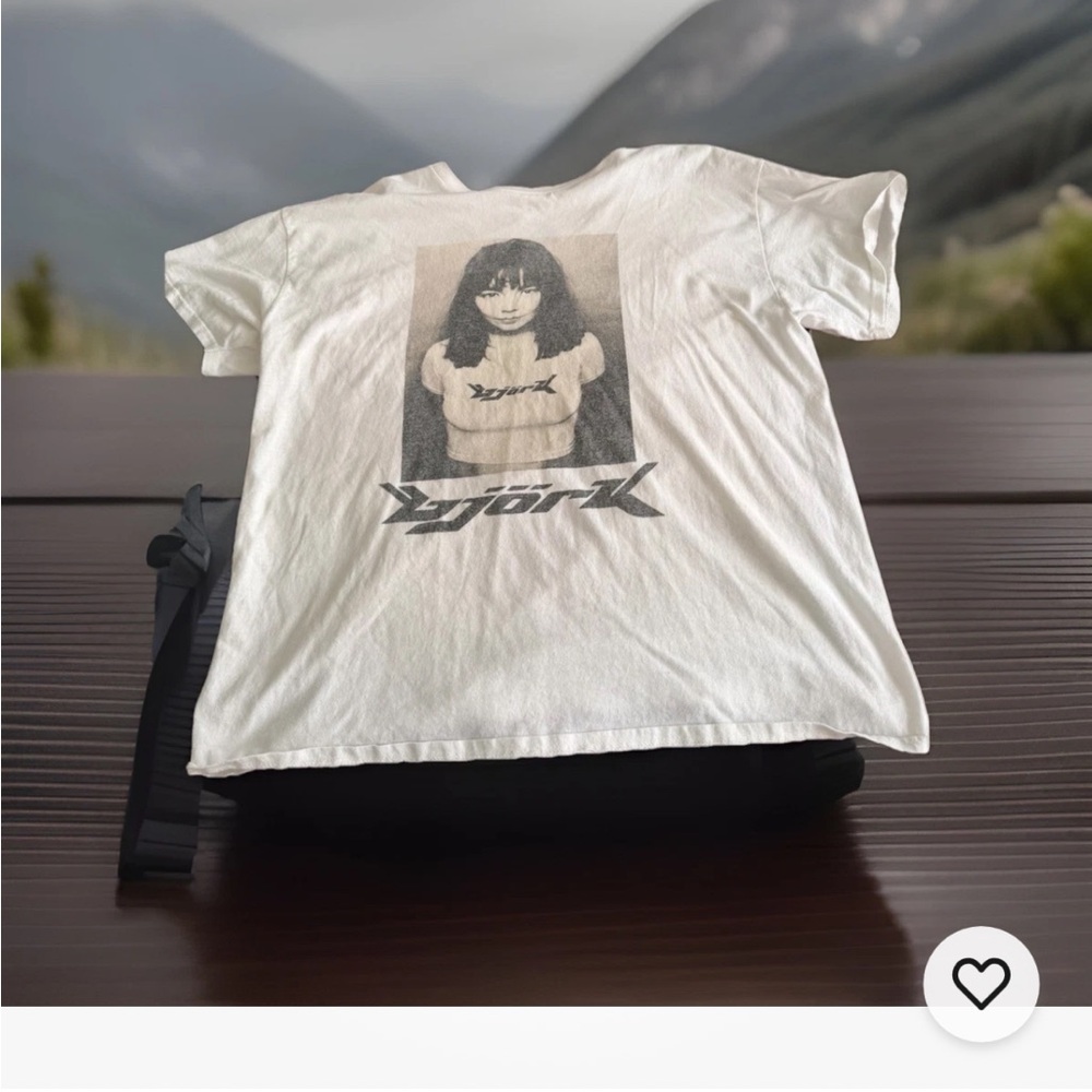 Bjork vintage T-shirt, sugarcubes